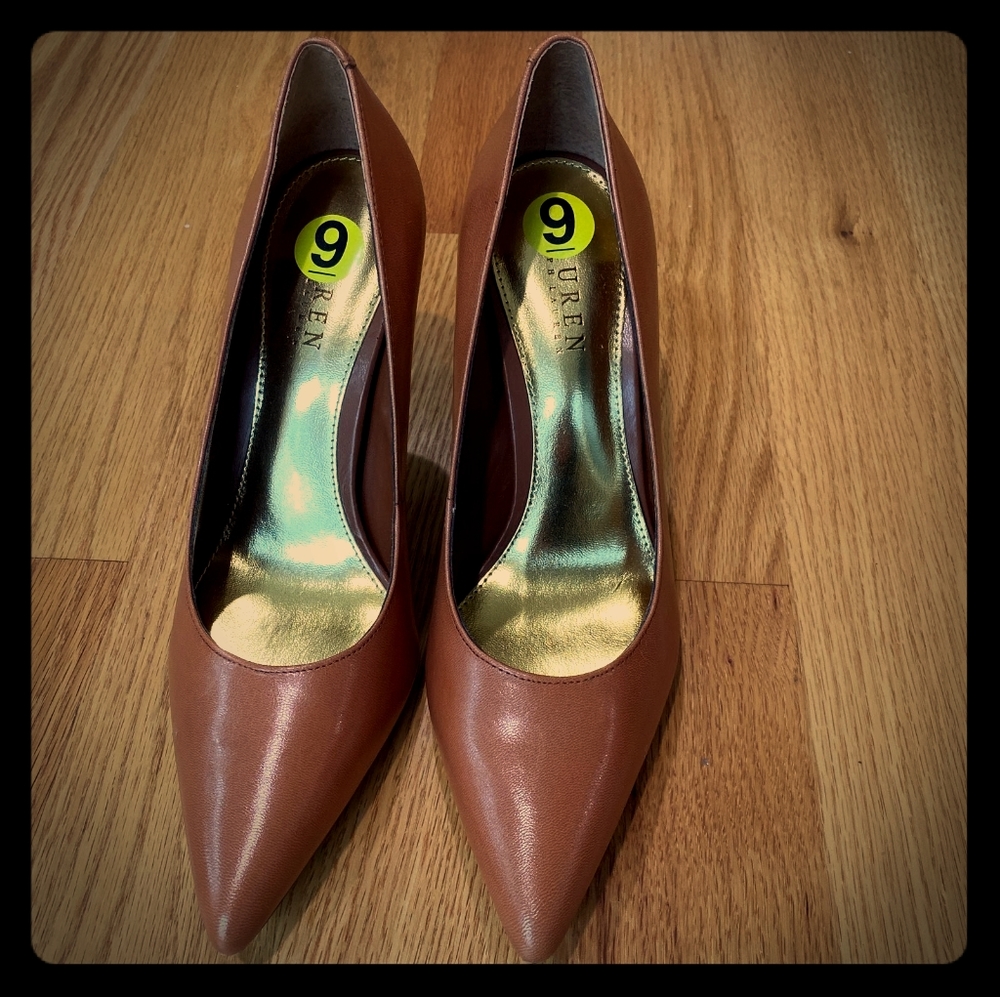 Ralph Lauren 2.5" stiletto dress shoes